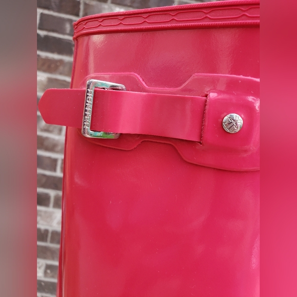 HUNTER NWT NIB Tall Gloss SZ 8 - Picture 8 of 11